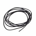 Preview: BCY D-Loop Rope .060" / 1.6 mm Braided Polyester Black or Silver - 1 m