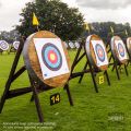 Preview: JVD Target Strawtec Strohscheibe Rund 125 x 15 cm