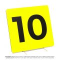 Preview: SICHTKRAFT Target Number Polypropylene (5 Pcs.)
