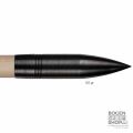 Preview: TopHat parallele Aufschraubspitzen Feld Classic Bullet Brunierter Stahl (12 Stk.)