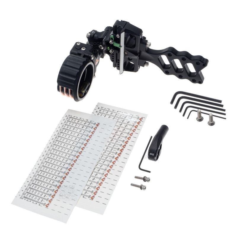 Axcel Slider Sight AccuHunter with 5-Pin AccuStat II Scope