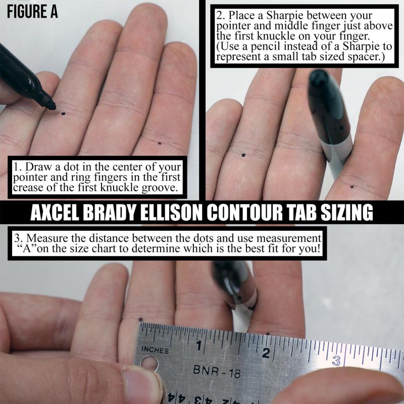 Axcel Ankertab Contour Pro Messing Brady Ellison Edition