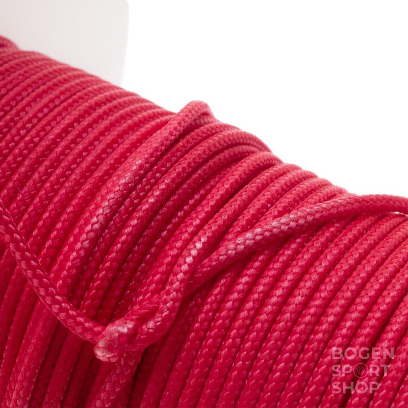 BCY D-Loop Rope .060" / 1.6 mm Red Braided Polyester - 30 m Spool