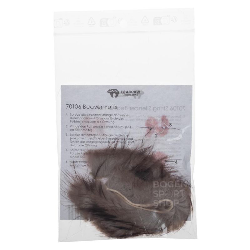 Bearpaw String Silencer Beaver Puffs