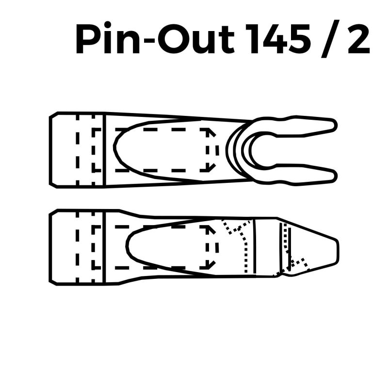 Beiter Pin-Out Nocken 145/2 (12 Stk.)