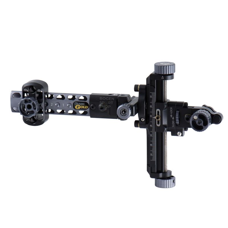 Black Gold Compound-Visier Competition A2 4" Grau