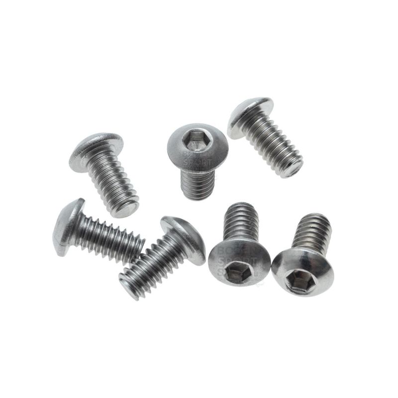 BSS Linsenkopfschraube UNC 1/4"-20 x 1/2" Edelstahl