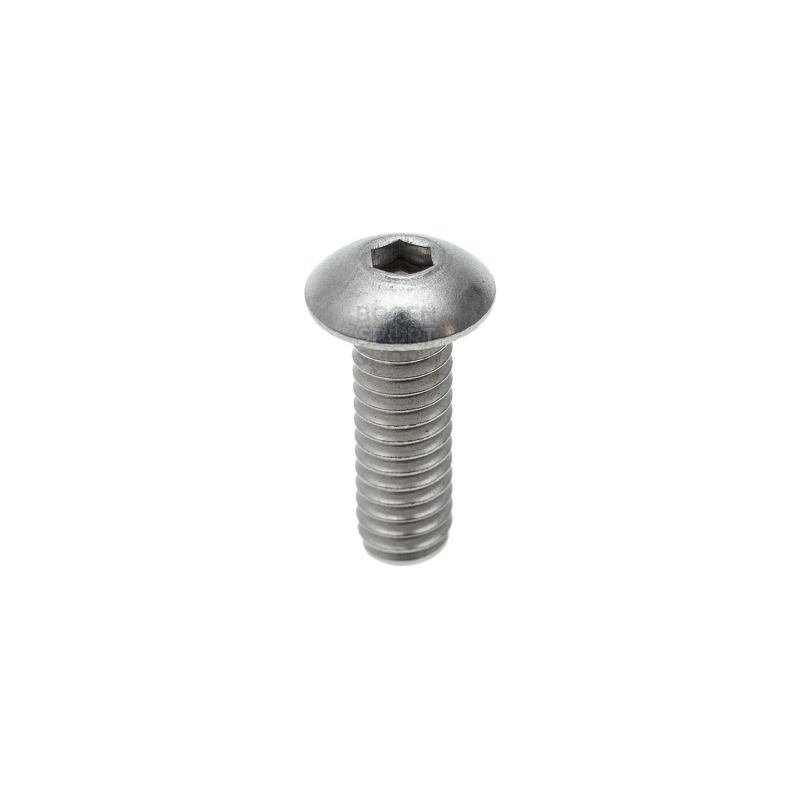 BSS Vis à tête ronde UNC 8-32 x 1/2" Acier inoxydable