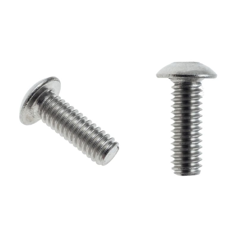 BSS Vis à tête ronde UNC 8-32 x 1/2" Acier inoxydable