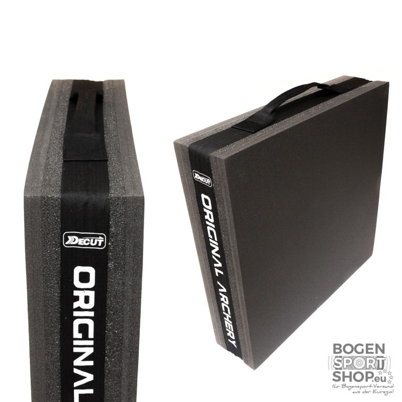 Decut Foam Target 50 x 50 x 12 cm with Target Face