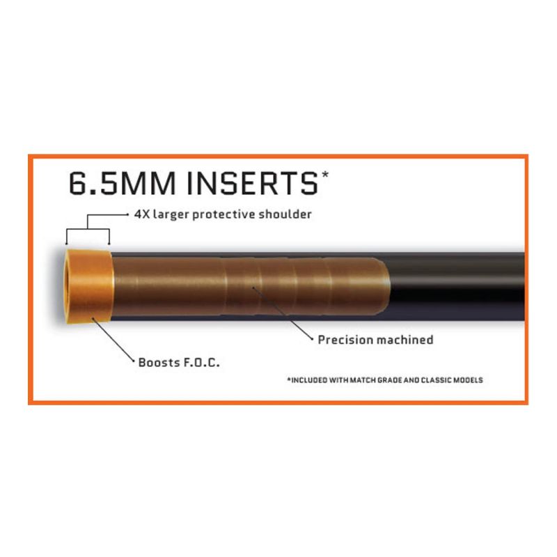 Easton 6.5 mm RPS Inserts Orange (12 Stk.)