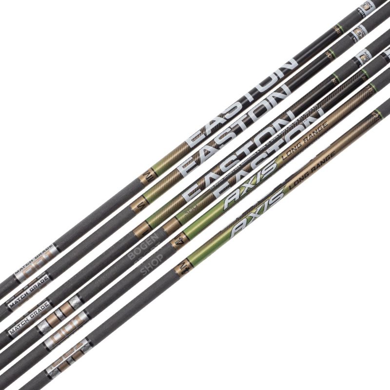 Easton Pfeilschaft Axis 4 mm Long Range Match Grade (12 Stk.)