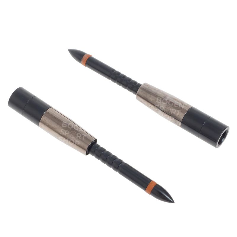 Easton Insert 4 mm Half-Out Match Grade Half Steel (6 Stk.)