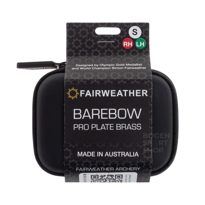 Fairweather Barebow Pro Plate Messing