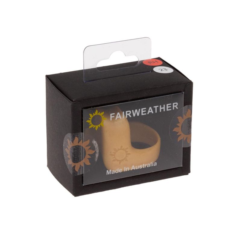 Fairweather Tab Finger Spacer - Black/Gold