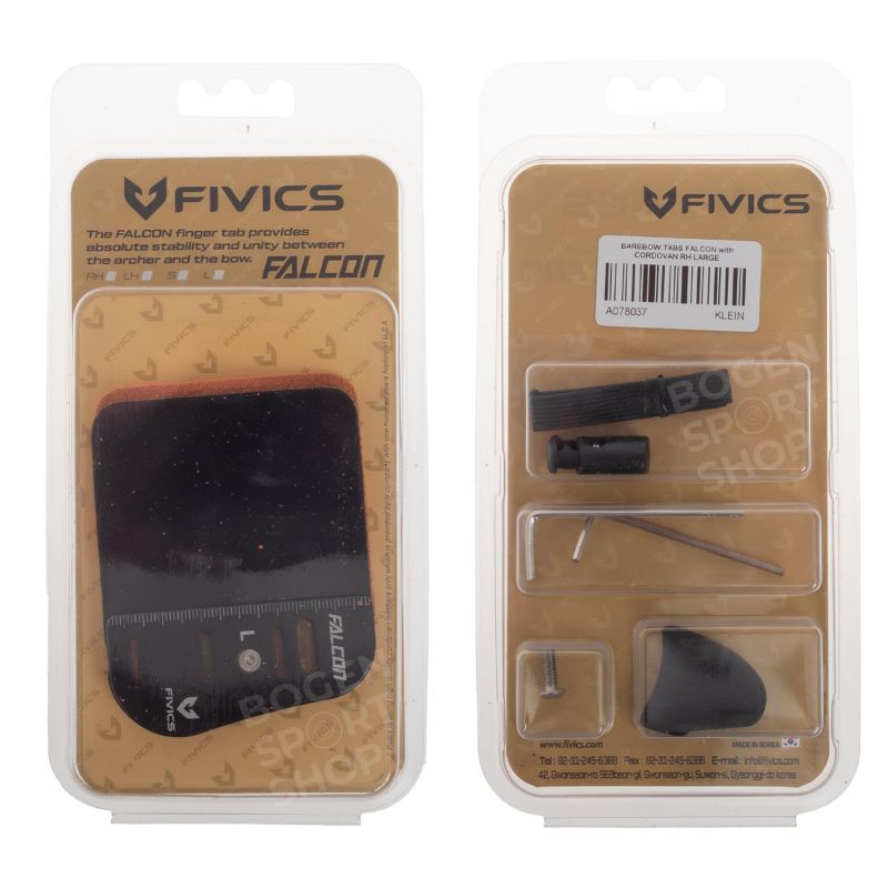 Fivics Blankbogen-Tab Falcon Cordovan
