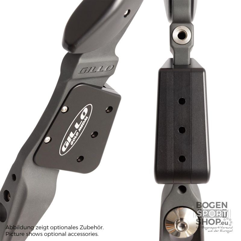 Gillo Barebow Weight 3 Parts Aluminium Black