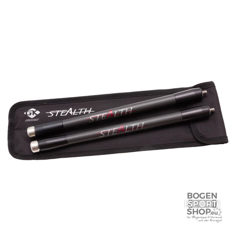 GK Archery Stabilisator Stealth Kurz (2 Stk.)