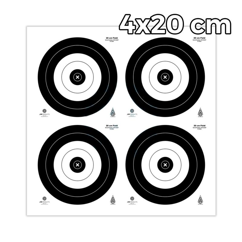 JVD Auflage IFAA Feld 4x20 cm (50 Stk.)