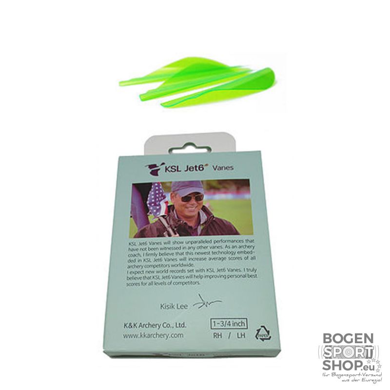 K & K Archery Plumes KSL Jet6 1 3/4"