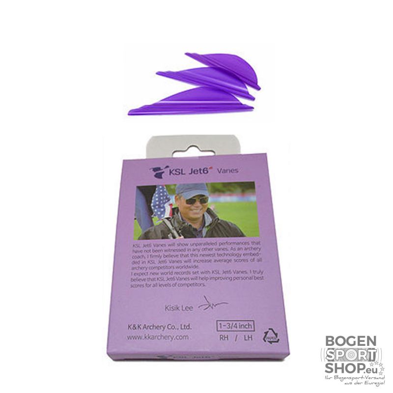 K & K Archery Vanes KSL Jet6 2 1/2"