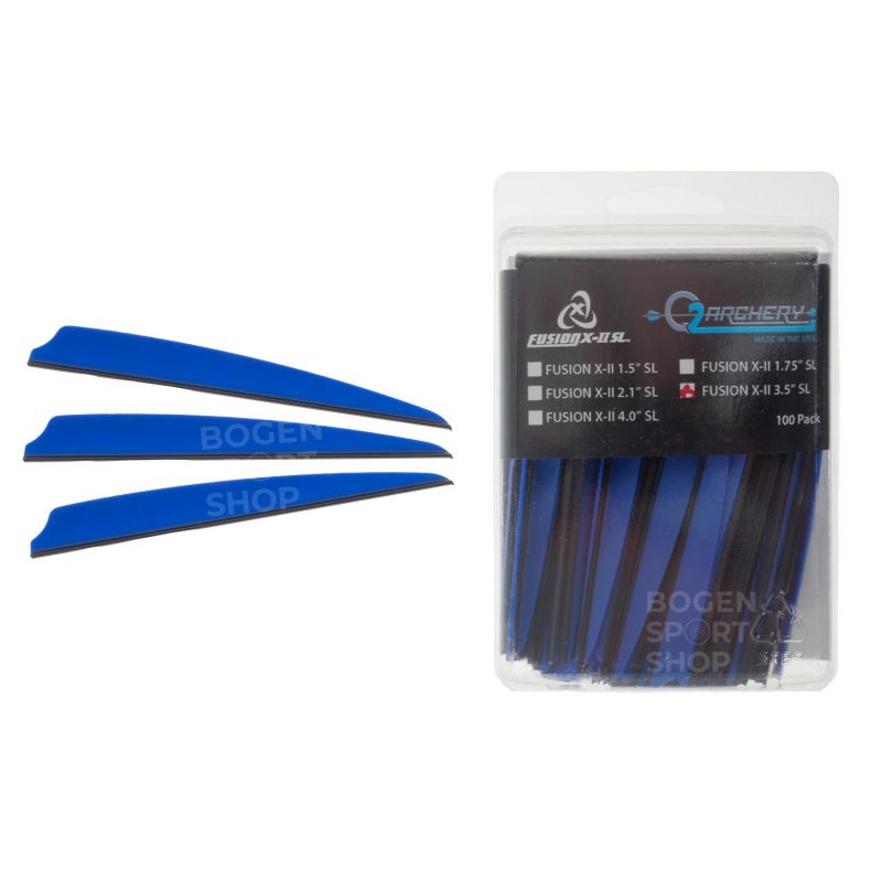 Q2i Vanes Fusion X-II SL 3.5" (100 Pcs.)