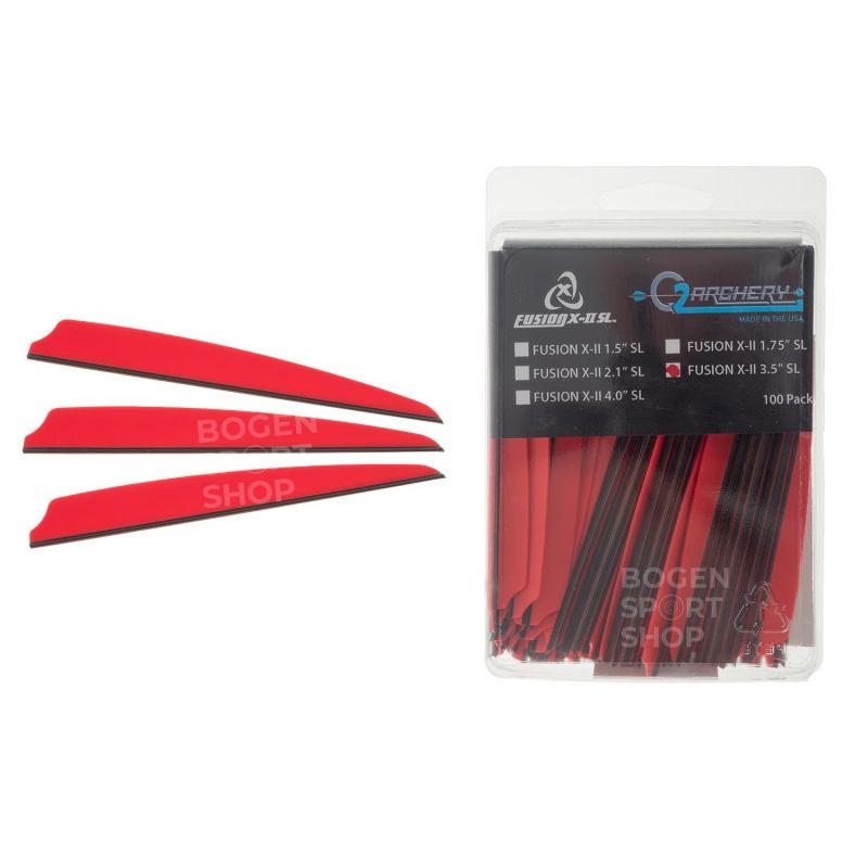 Q2i Vanes Fusion X-II SL 3.5" (100 Pcs.)