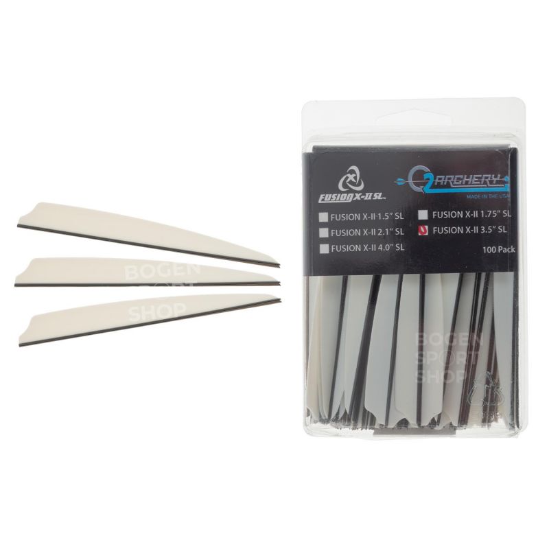 Q2i Vanes Fusion X-II SL 3.5" (100 Pcs.)