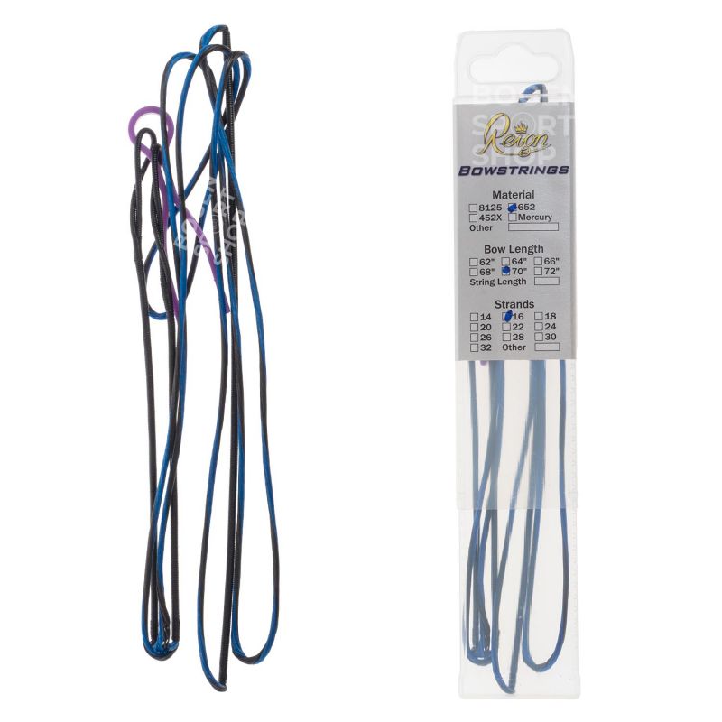 Reign Bowstrings Recurve String Platinum 652 Spectra Two Color