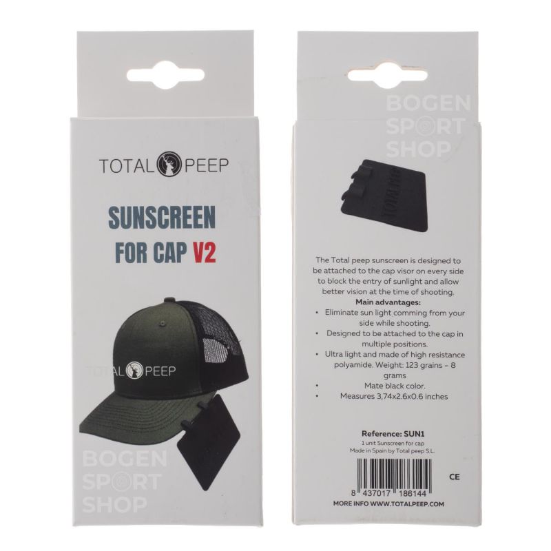 Total Peep Sunscreen for Cap V2