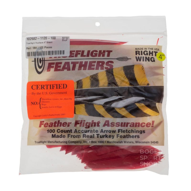 Trueflight Feathers 4" Shield