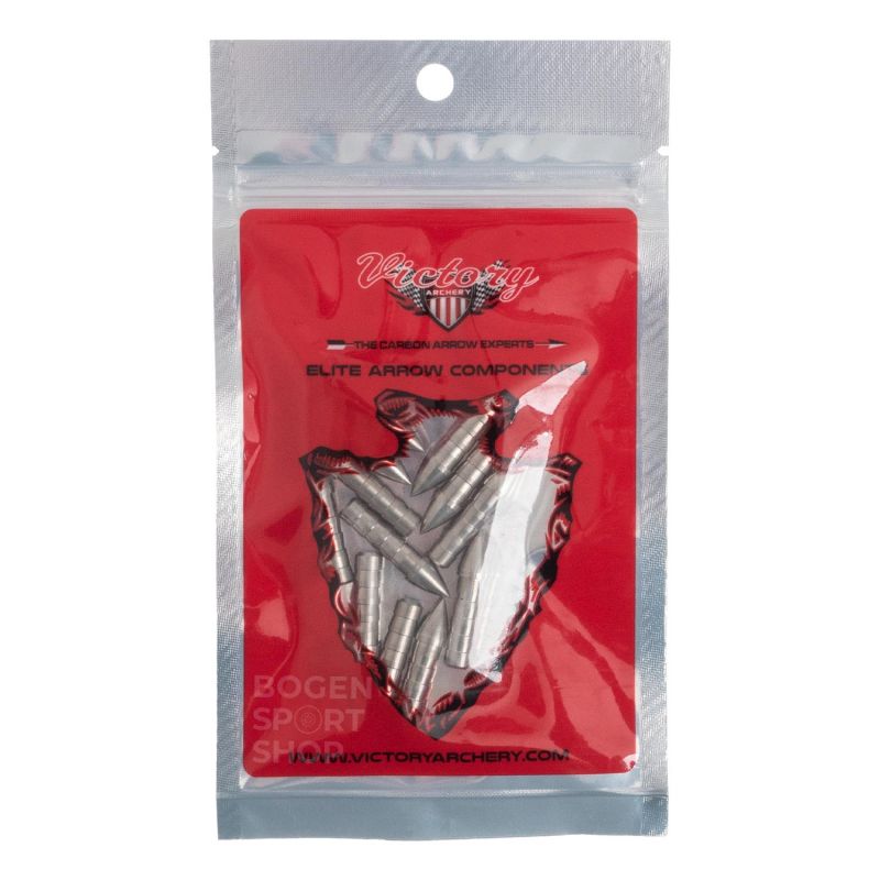 Victory Glue-in Point .245 Stainless Steel (12 Pcs.)