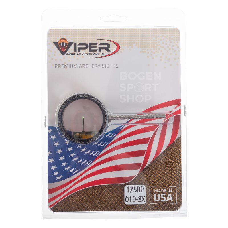 Viper Scope 1 3/4" Up Pin 0.019" Schwarz