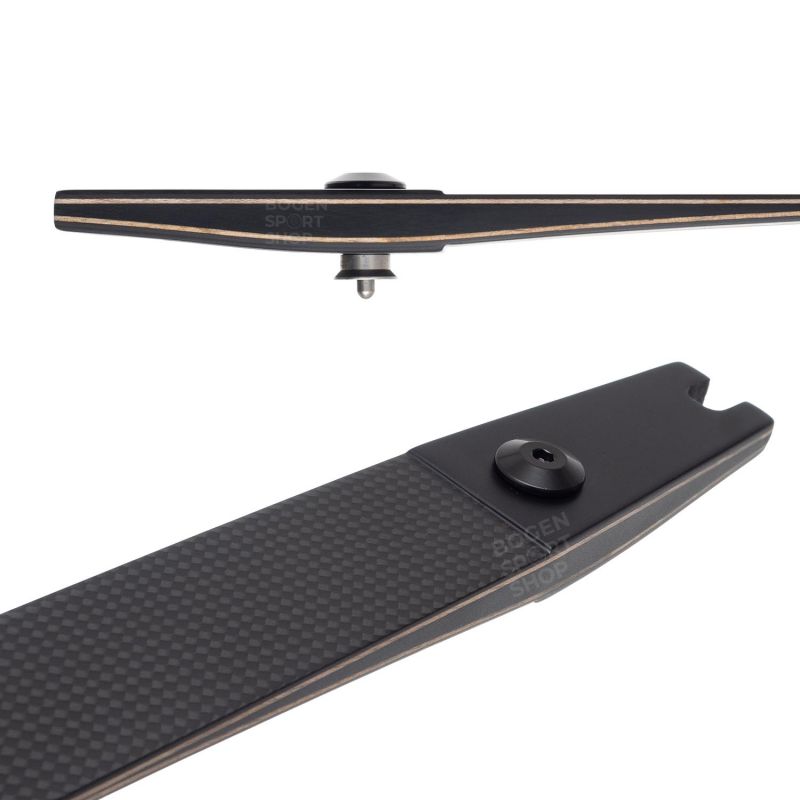 White Feather Limbs Flight Carbon