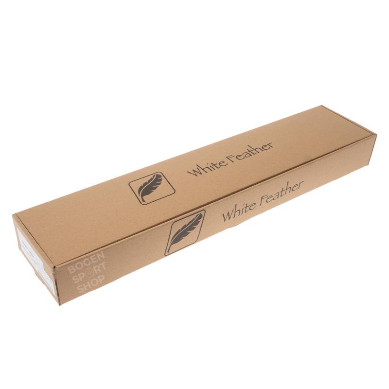 White Feather Limbs Flight Carbon