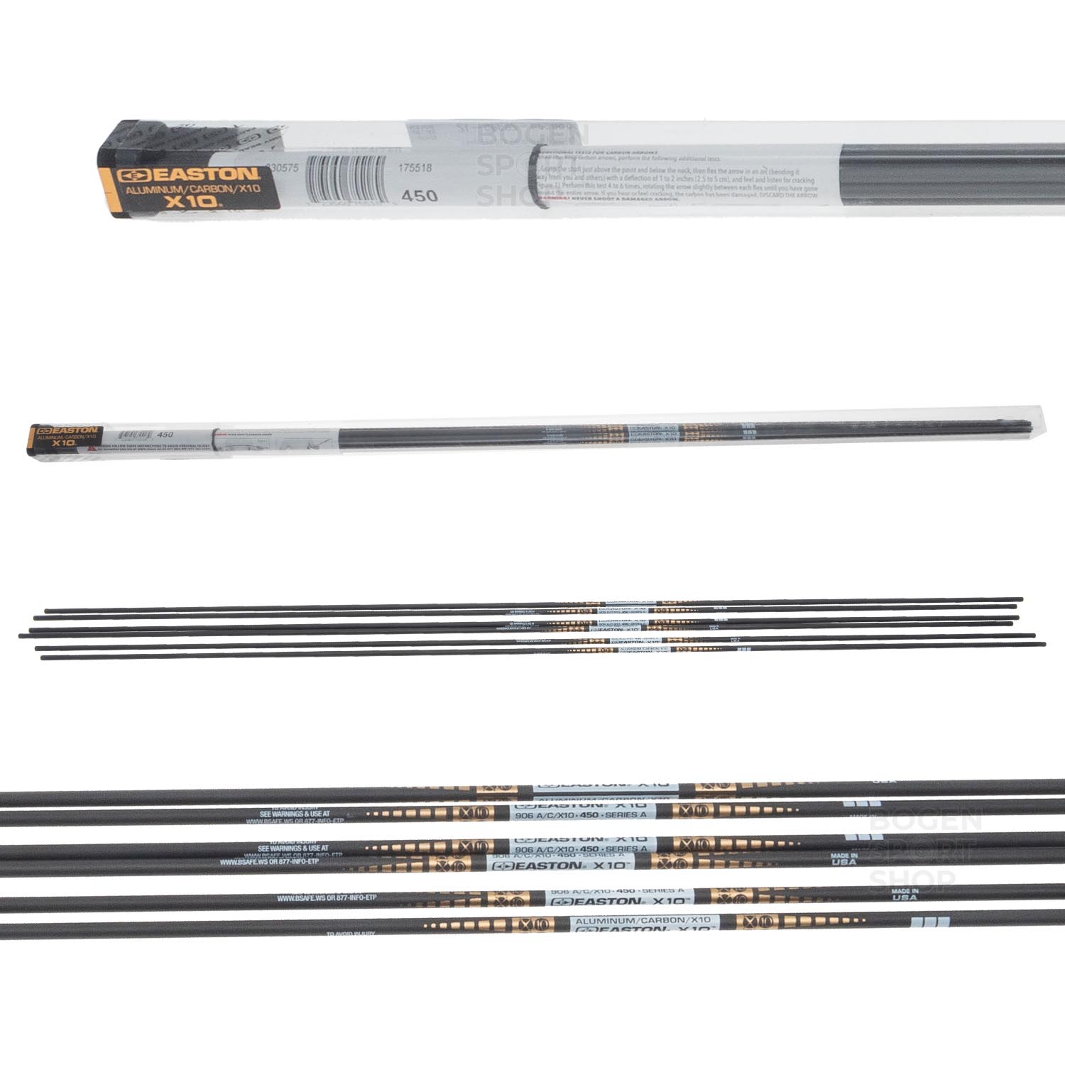 Bogensportshop.eu - Buy Easton Arrow Shaft X10 online