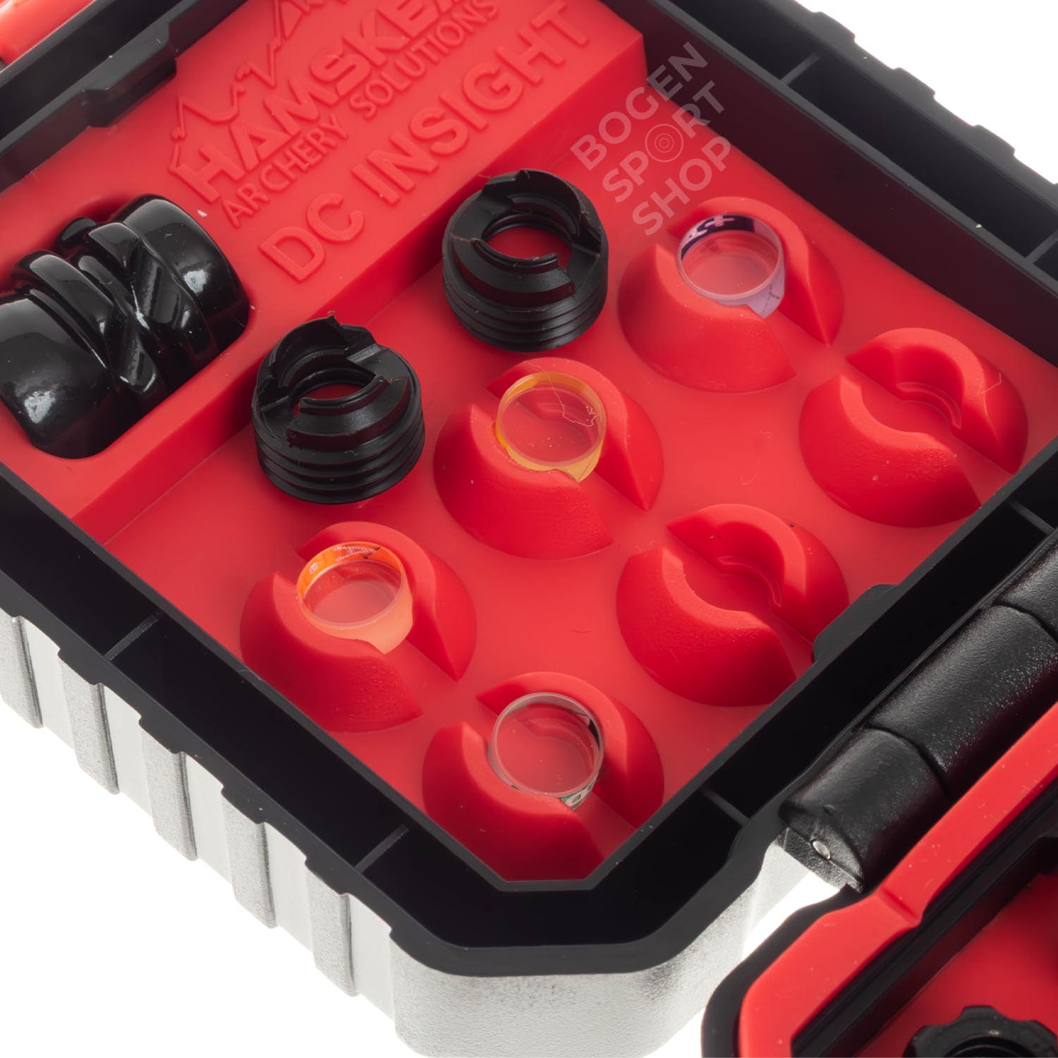 Hamskea Insight Peep Kit Deluxe Short Draw - 6 Aperture & 4 Clearifier Peep