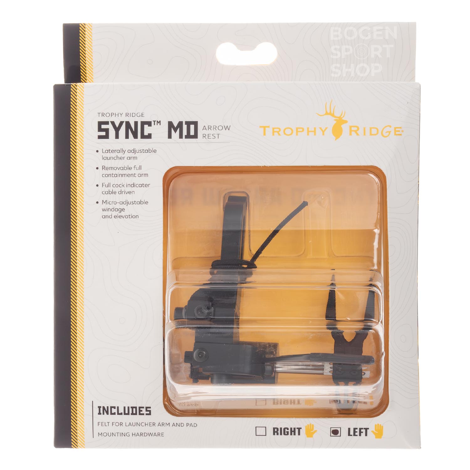 Trophy Ridge Arrow Rests Bogensportshop.eu - Buy Trophy Ridge Arrow Rest Sync MD Micro Hunting ...