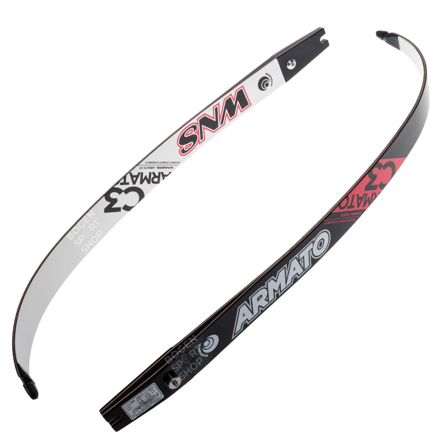 Bogensportshop.eu - Buy Winners (WNS) Limbs Armato C3 Carbon/Wood