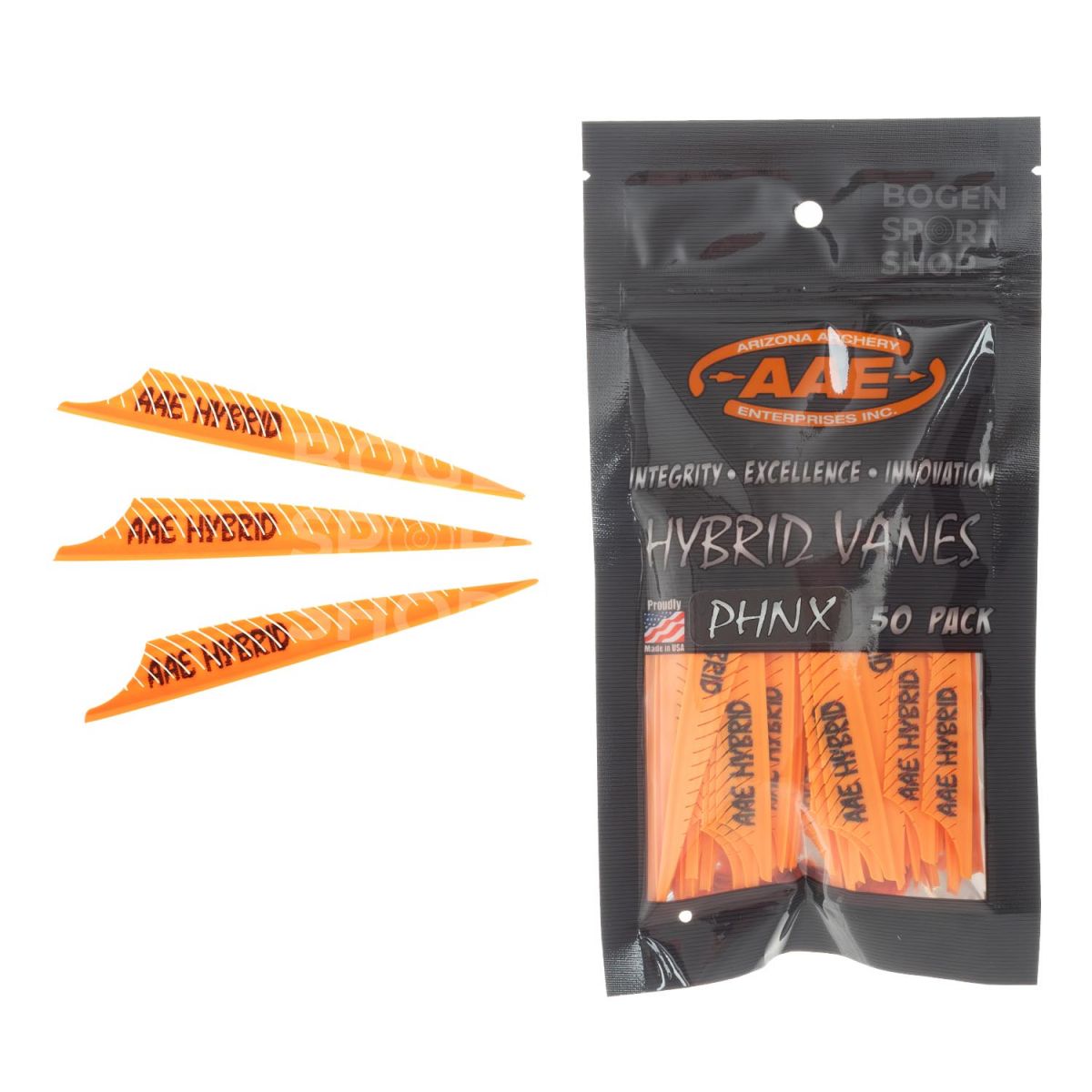 AAE Arizona Vanes Hybrid PHNX 3.75" (50 Pcs.)