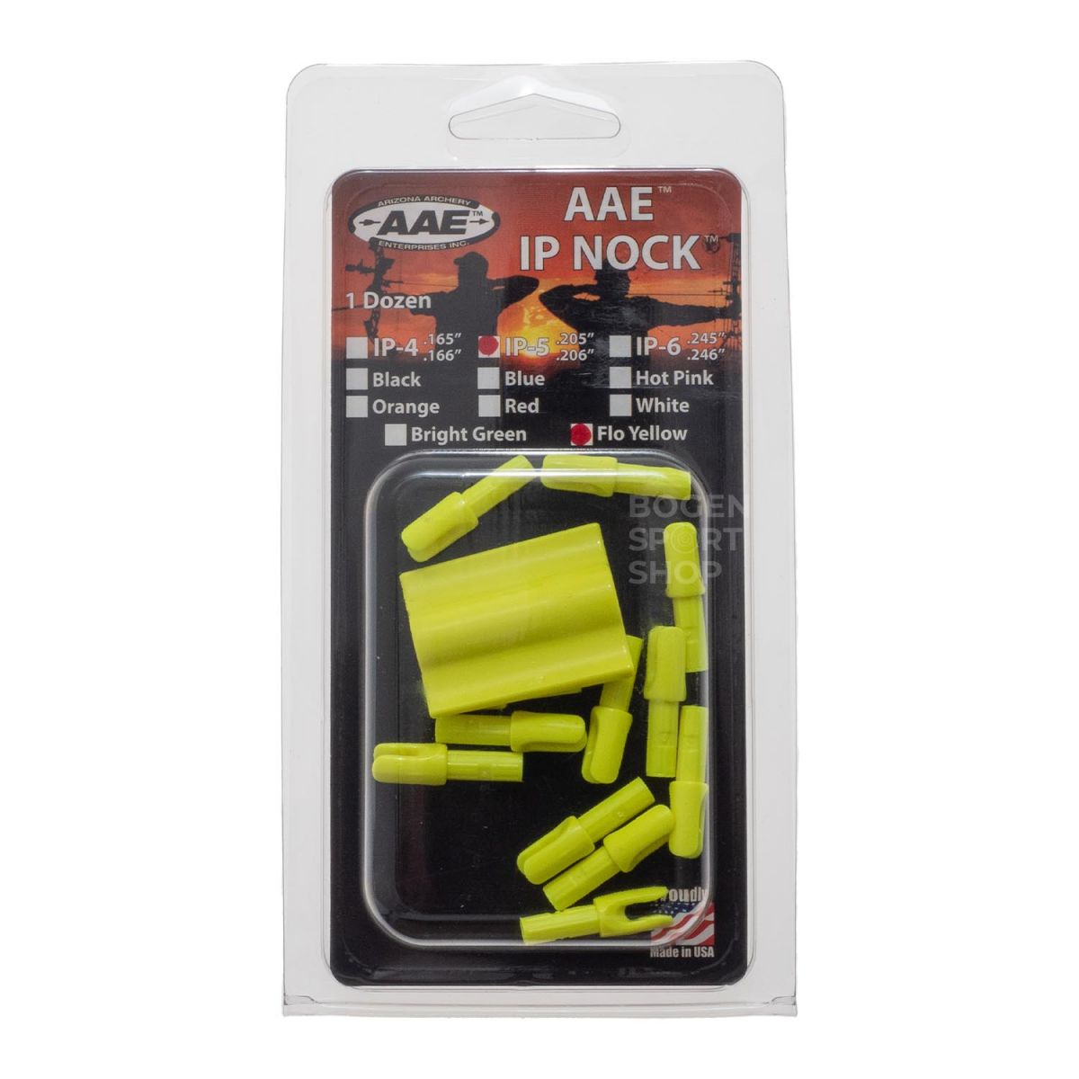AAE IP Nock Size 5 / .204" (12 Stk.)