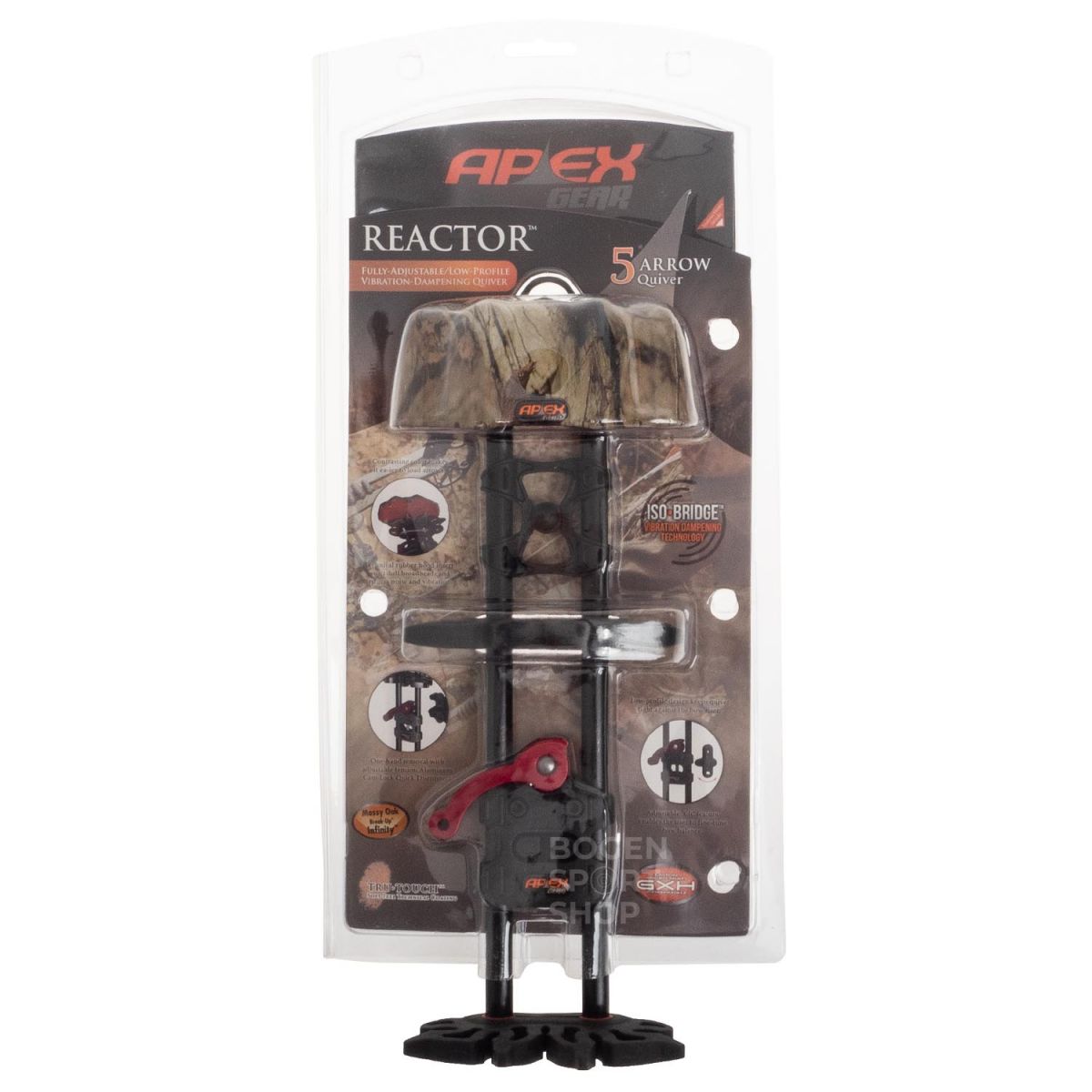 Apex Gear Bowquiver Reactor 5 Arrow Camo
