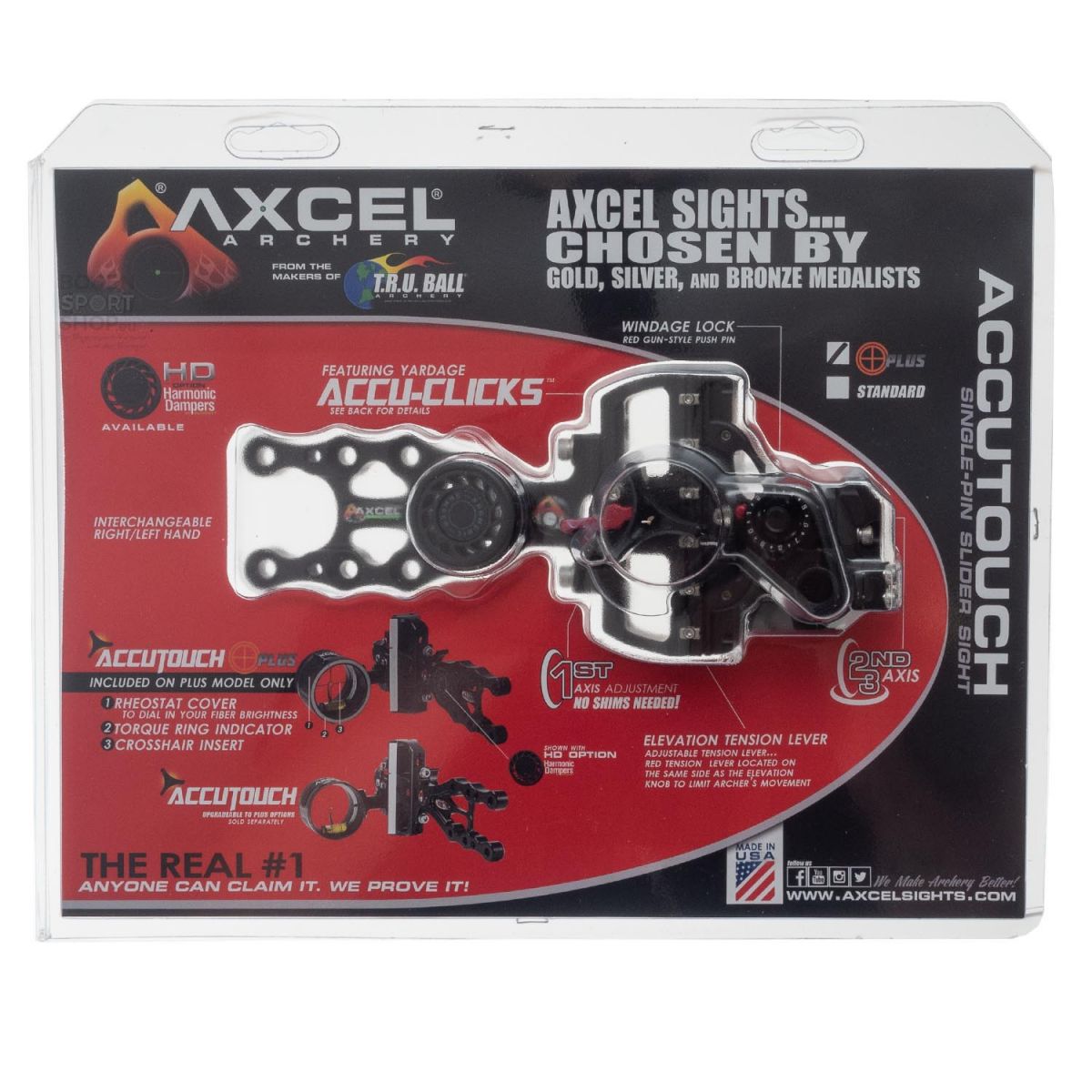 Axcel Slider Sight AccuTouch Plus HD