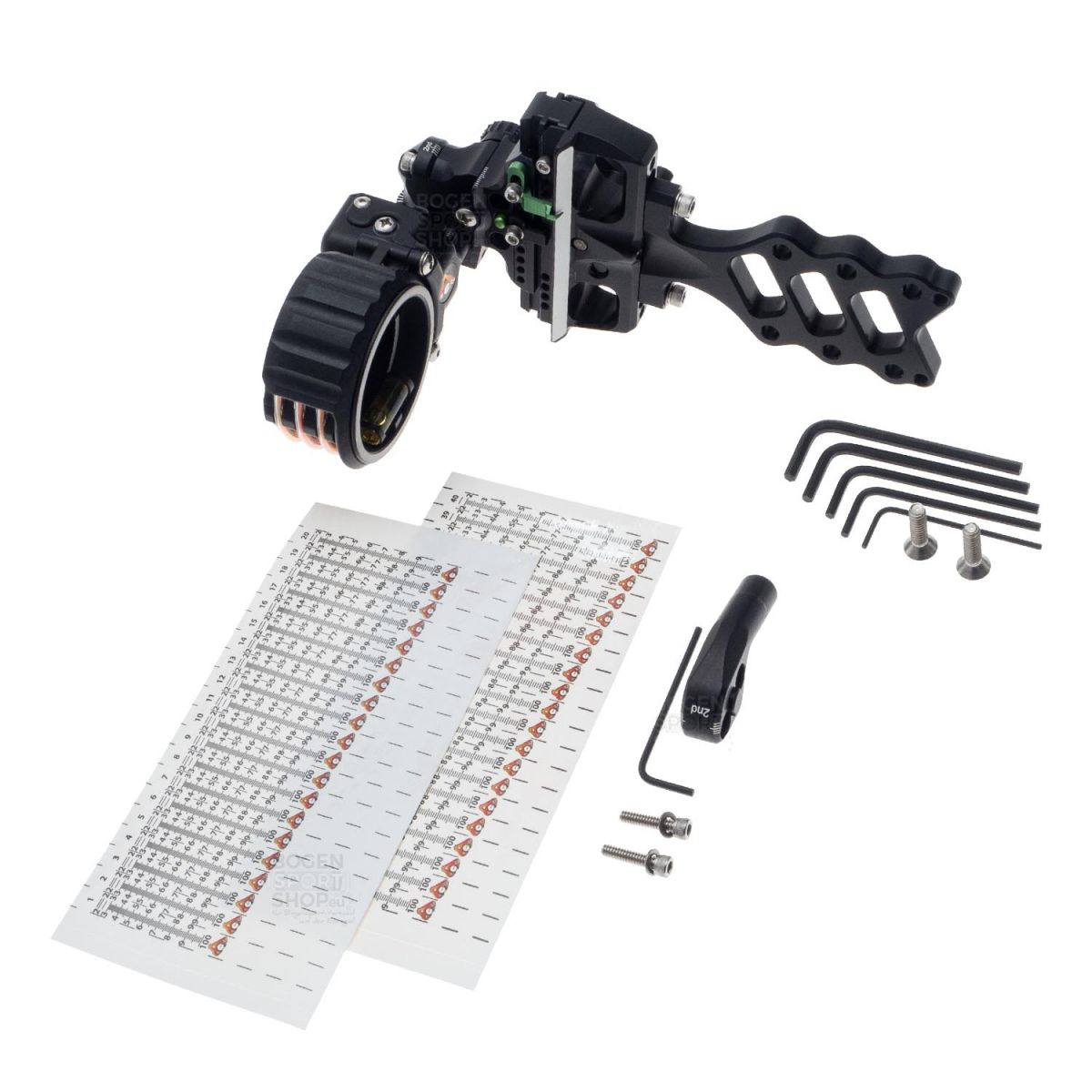 Axcel Slider-Visier AccuHunter mit 5-Pin AccuStat II Scope