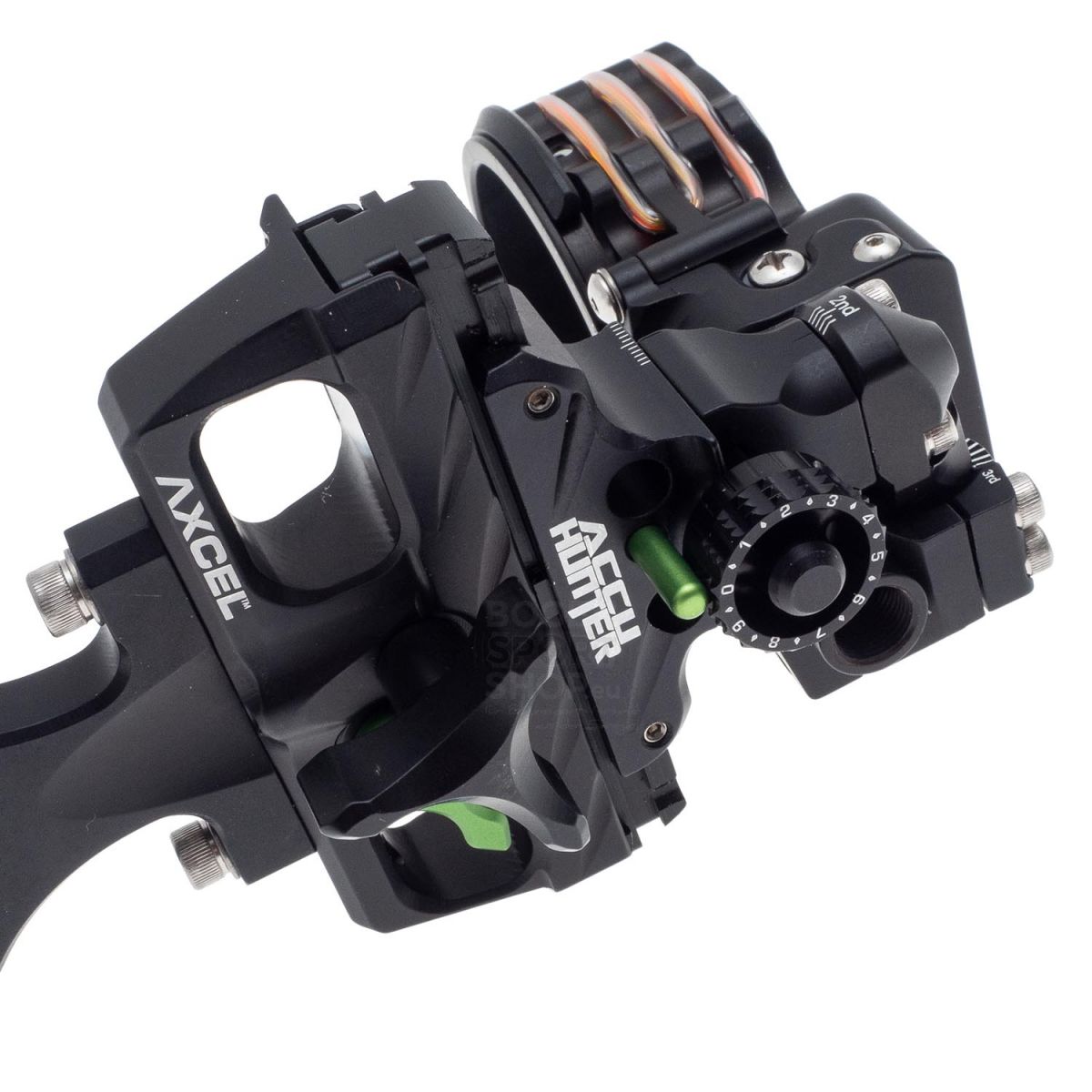 Axcel Slider Sight AccuHunter with 5-Pin AccuStat II Scope