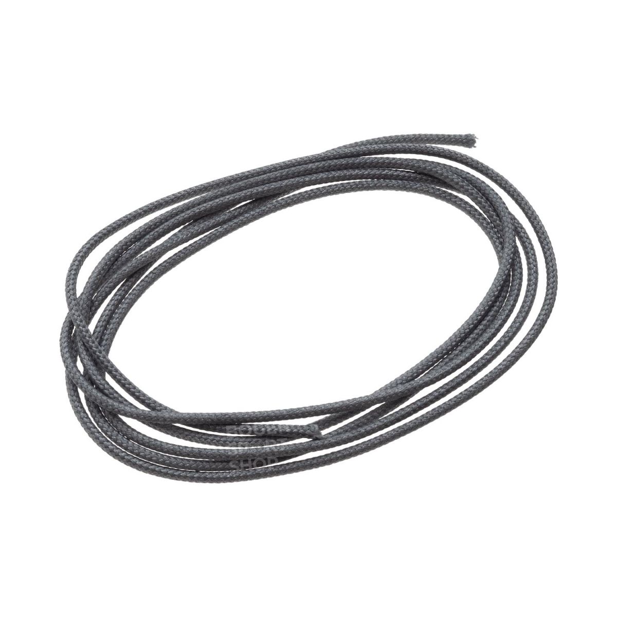 BCY D-Loop Rope .060" / 1.6 mm Braided Polyester Black or Silver - 1 m