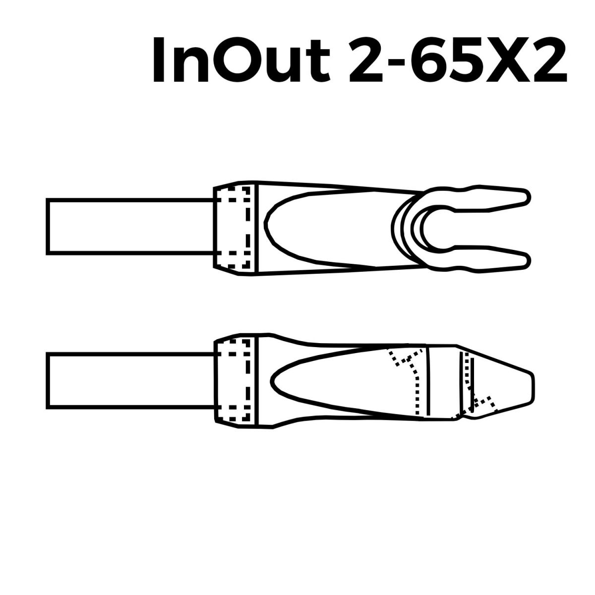Beiter InOut-Nocken 2-65X2 (12 Stk.)