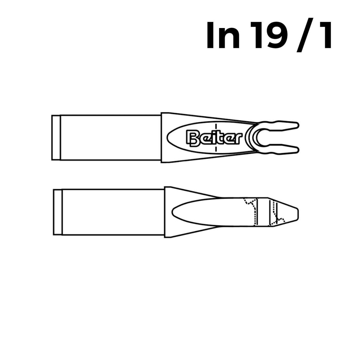 Beiter In-Nocken 19/1 (25 Stk.)