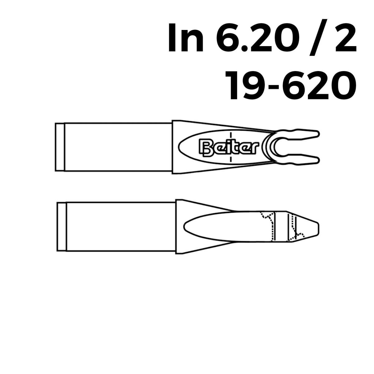 Beiter In-Nocken 6,20/2 - 19-620 (12 Stk.)