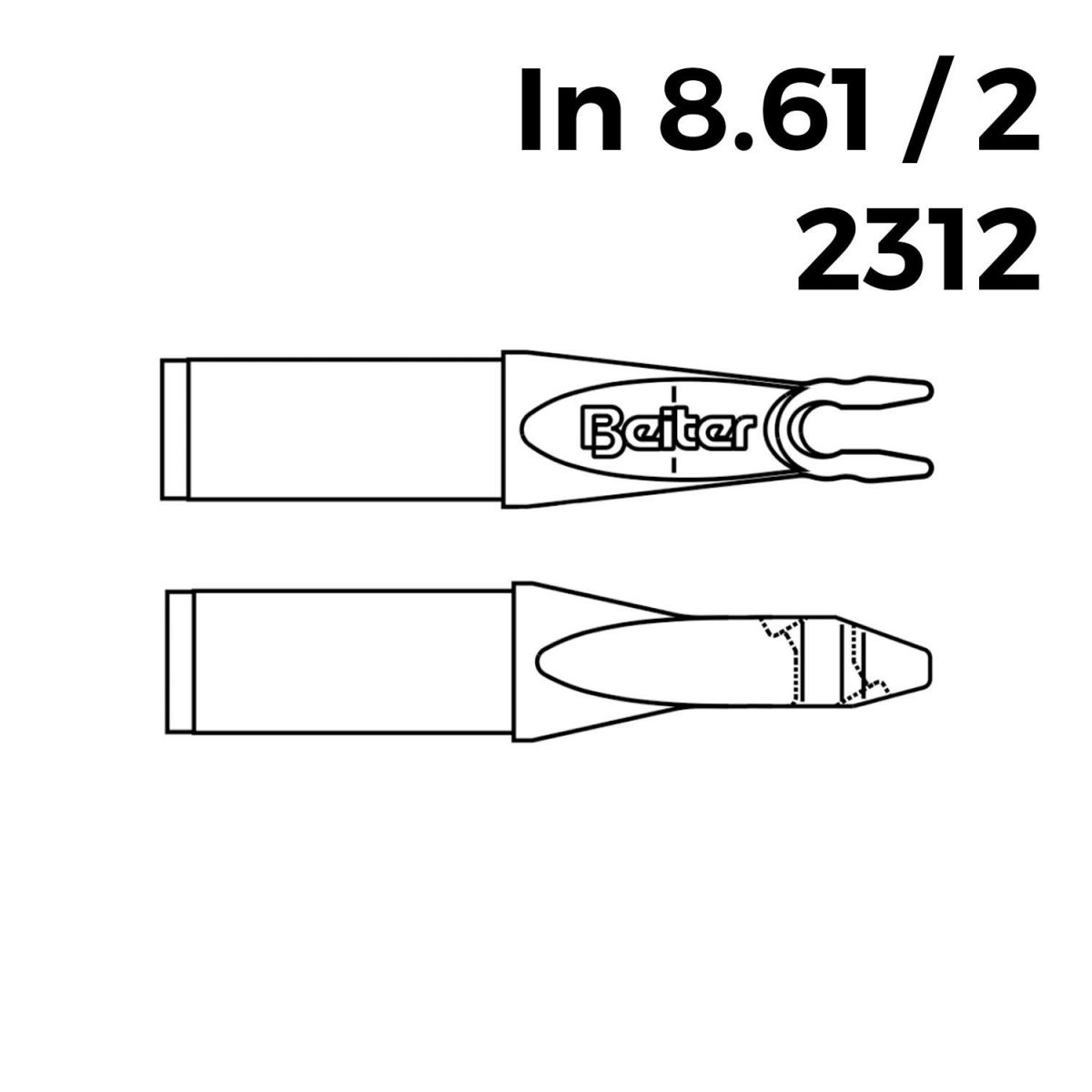 Beiter In Nocks 8.61/2 - 2312 (par 12)